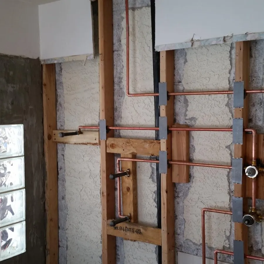 Copper pipe installation for Repiping in Darby